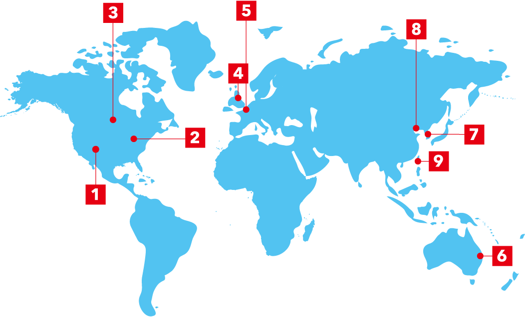 世界地図 world map