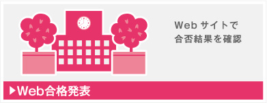 Web合格発表の利用方法